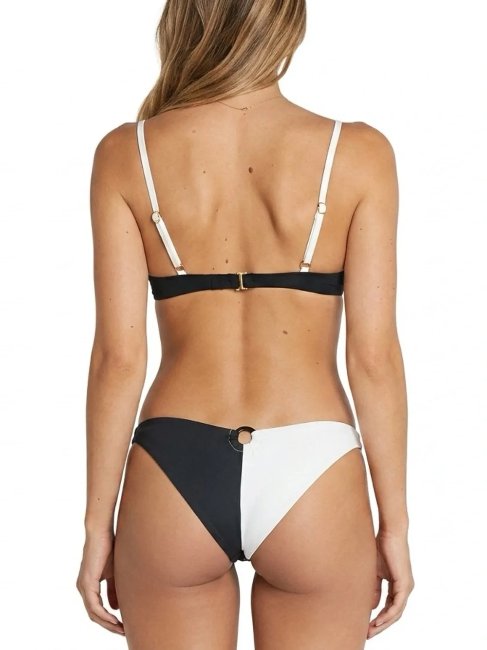 L*Space Bikini Set Niko Top & Mercury Colorblock Bikini Bottoms Large Resortwear